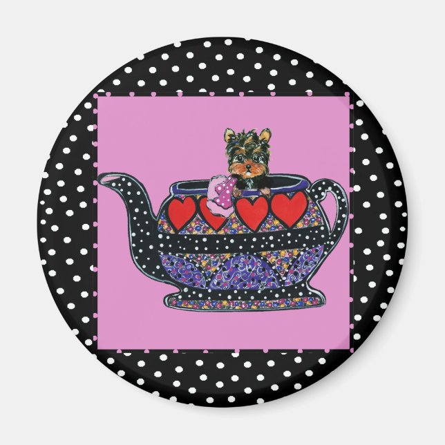 Yorkie Poo Magnet (Front)