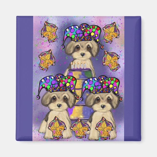 Yorkie Poo Magnet (Front)