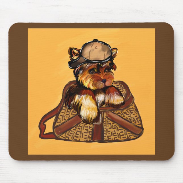 YORKIE POO MOUSE PAD (Front)