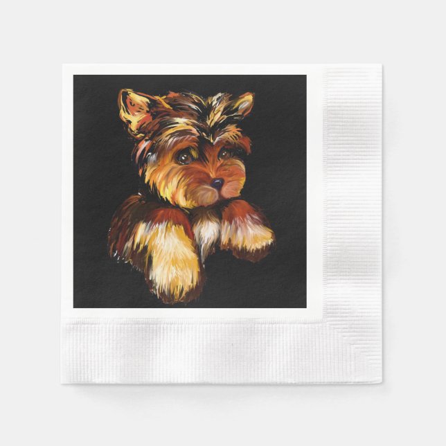 YORKIE POO NAPKINS (Front)