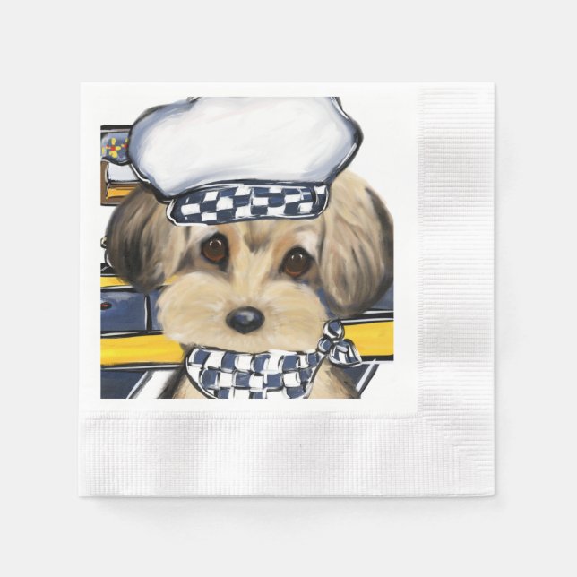YORKIE POO NAPKINS (Front)