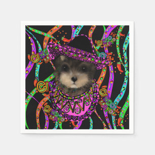 Yorkie Poo Napkins