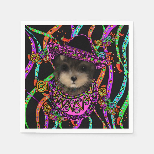 Yorkie Poo   Napkins (Front)