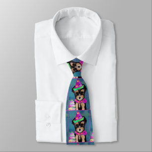 Yorkie Poo Neck Tie