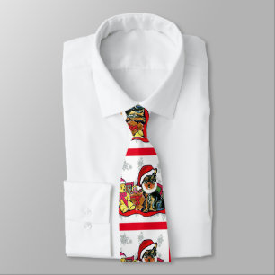 YORKIE POO NECK TIE