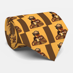 YORKIE POO NECK TIE