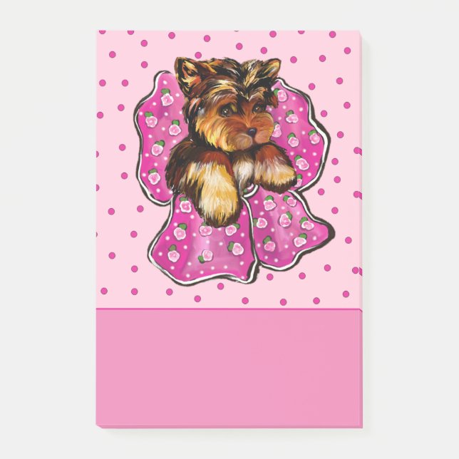 Yorkie Poo Post-it Notes (Front)