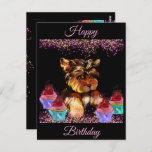 Yorkie Poo Postcard