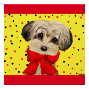Yorkie Poo Poster