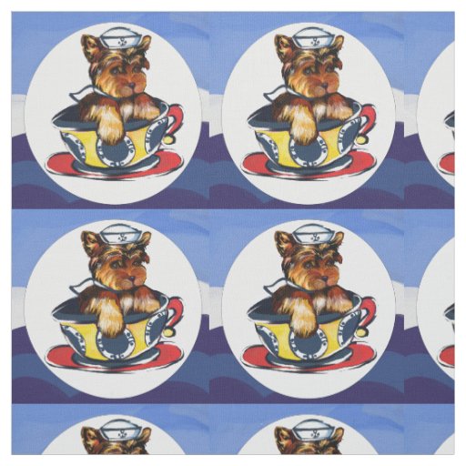 Yorkie Poo Sailor Fabric
