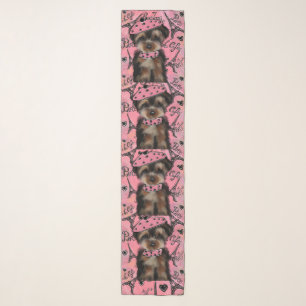 YORKIE POO           SCARF