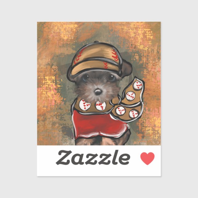 Yorkie Poo  Sticker (Sheet)