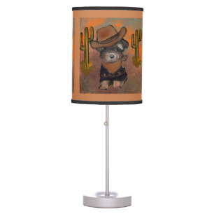 Yorkie Poo Table Lamp