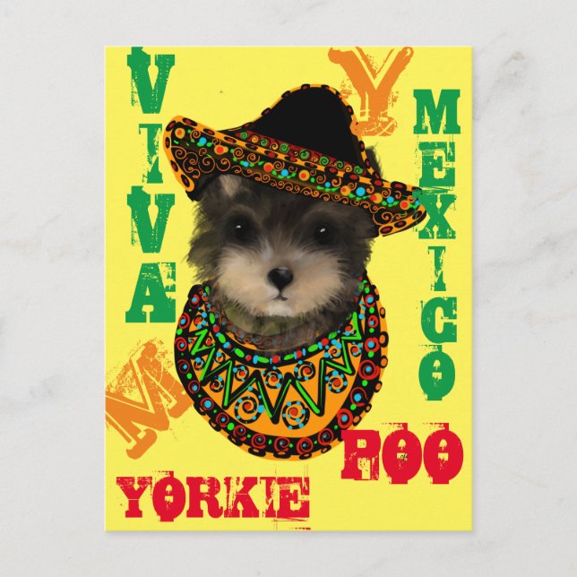 Yorkie Poo   Tank Top Postcard (Front)