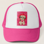 YORKIE POO TRUCKER HAT