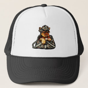 YORKIE POO TRUCKER HAT