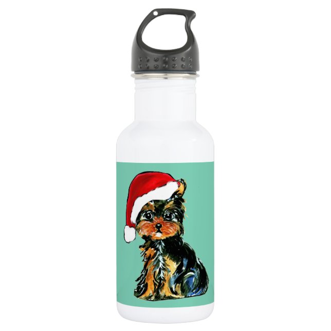 YORKIE POO WATER BOTTLE (Front)