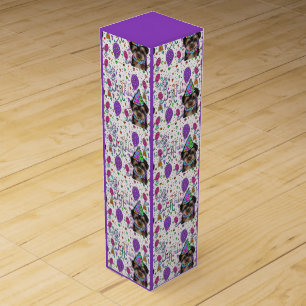 Yorkie Poo Wine Box