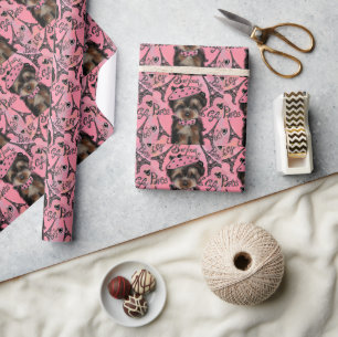 YORKIE POO WRAPPING PAPER
