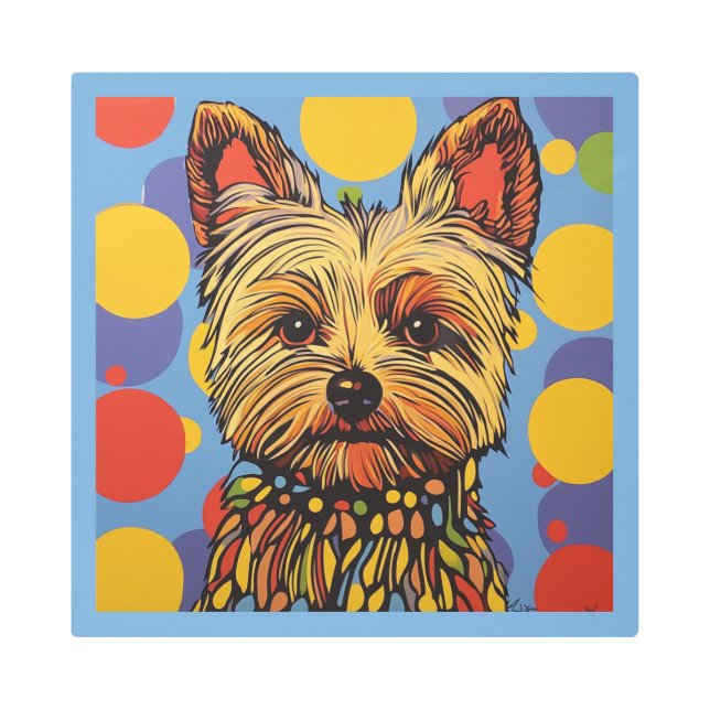 Yorkie Pop Art Delight (Front)