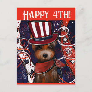 YORKIE POSTCARD