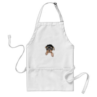 Yorkie Puppy Adult Apron
