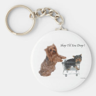yorkie keychain