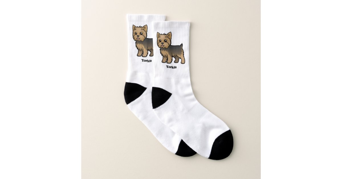 Yorkie Socks Zazzle