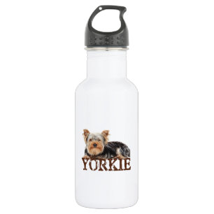 Yorkie Stainless Steel Water Bottle