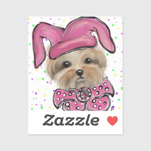 Yorkie       sticker (Sheet)