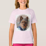 Yorkie Terrier  Girl's T-Shirt