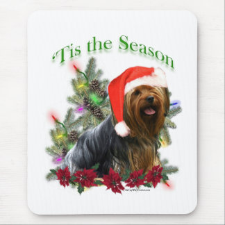 Yorkie 'Tis the Season Mouse Pad