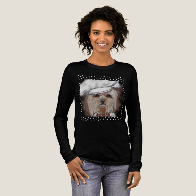 Yorkie Tri-Blend Shirt (Full Front)