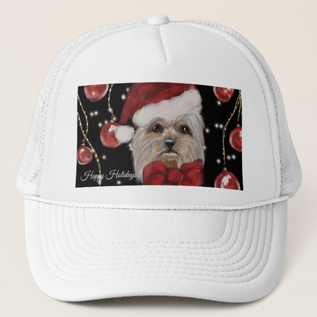 Yorkie Trucker Hat (Front)
