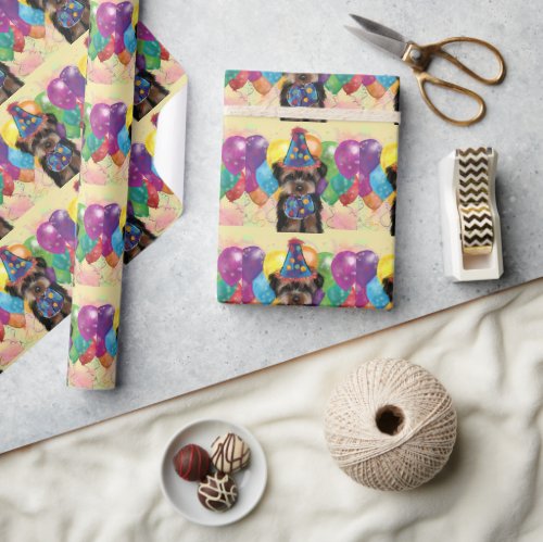 YORKIE             WRAPPING PAPER