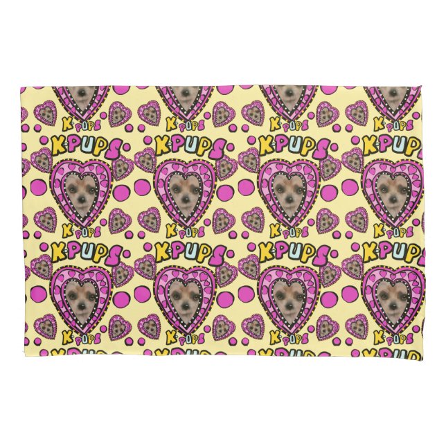 YORKIES  PILLOW CASE (Front)