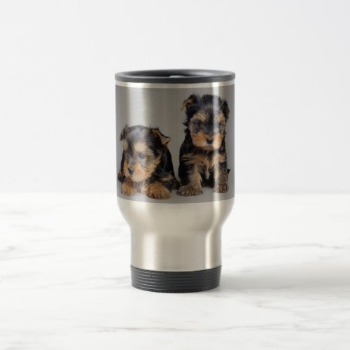 Yorkies Travel Mug