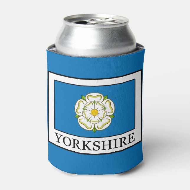 Yorkshire County England Can Cooler (Can Front)