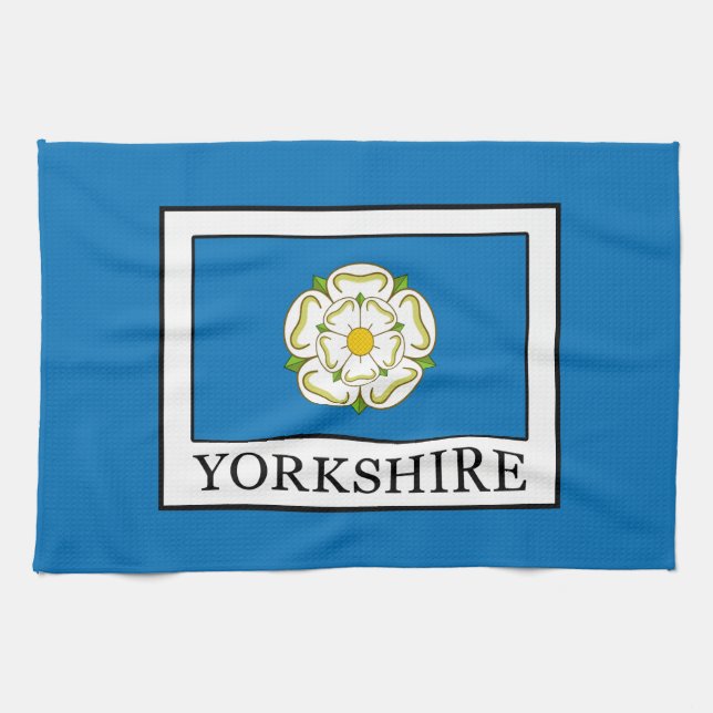 Yorkshire County England Kitchen Towel (Horizontal)
