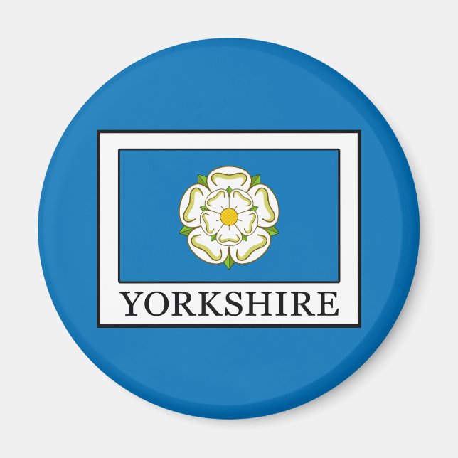 Yorkshire County England Magnet (Front)