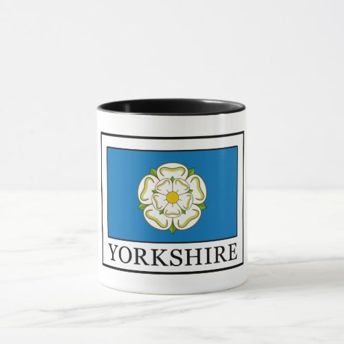 Yorkshire County England Mug