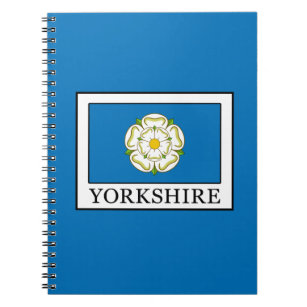 Yorkshire County England Notebook