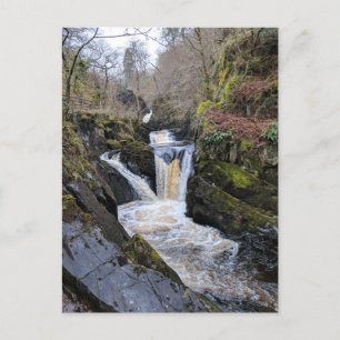 Yorkshire Dales, Ingleton - Pecca Falls Postcard
