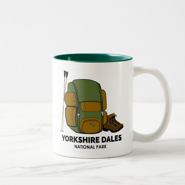 Yorkshire Dales National Park Backpack Two-Tone Coffee Mug (Right)