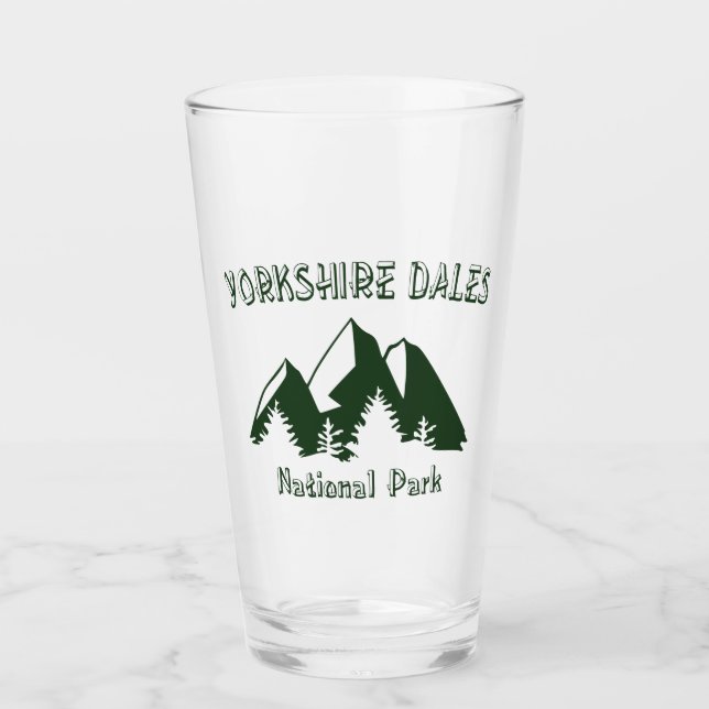 Yorkshire Dales National Park Glass (Front)
