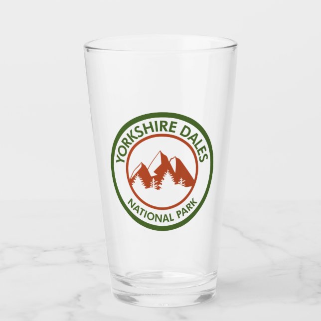 Yorkshire Dales National Park Glass (Front)