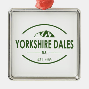 Yorkshire Dales National Park Metal Ornament