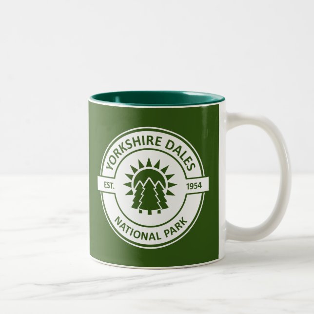 Yorkshire Dales National Park Two-Tone Coffee Mug (Right)