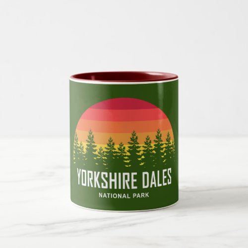 Yorkshire Dales National Park Two_Tone Coffee Mug