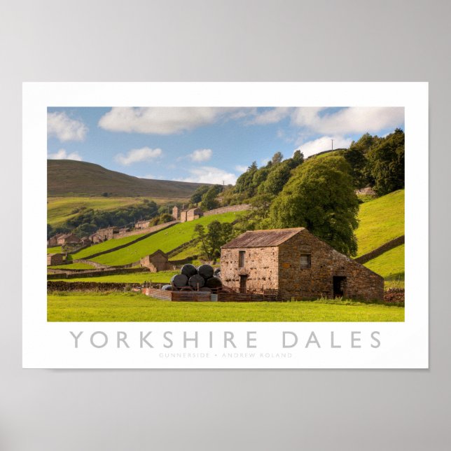 Yorkshire Dales Poster (Front)